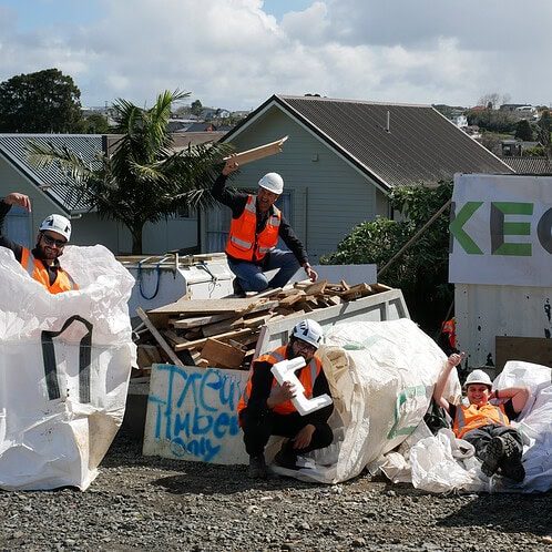 Construction waste diverted at Auckland project